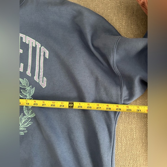 Gap Blue Oversized Cozy Preppy Sweatshirt Size XXL - Picture 5 of 8